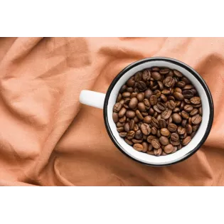 Café torréfié naturel & fairtrade en grain d'Haïti Premium - Direct...
