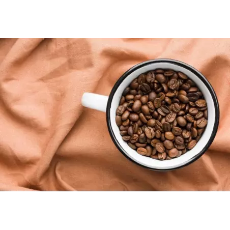 Café torréfié naturel & fairtrade en grain d'Haïti Premium - Direct...