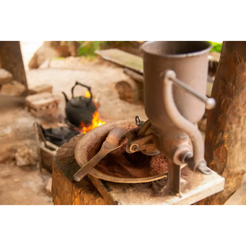 Café torréfié moulu naturel & fairtrade d'Haïti Premium - Direct pr...