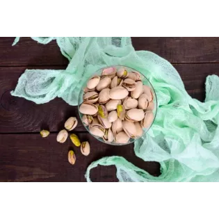 Organic pistachios PDO from Aegina in shell roasted and unsalted