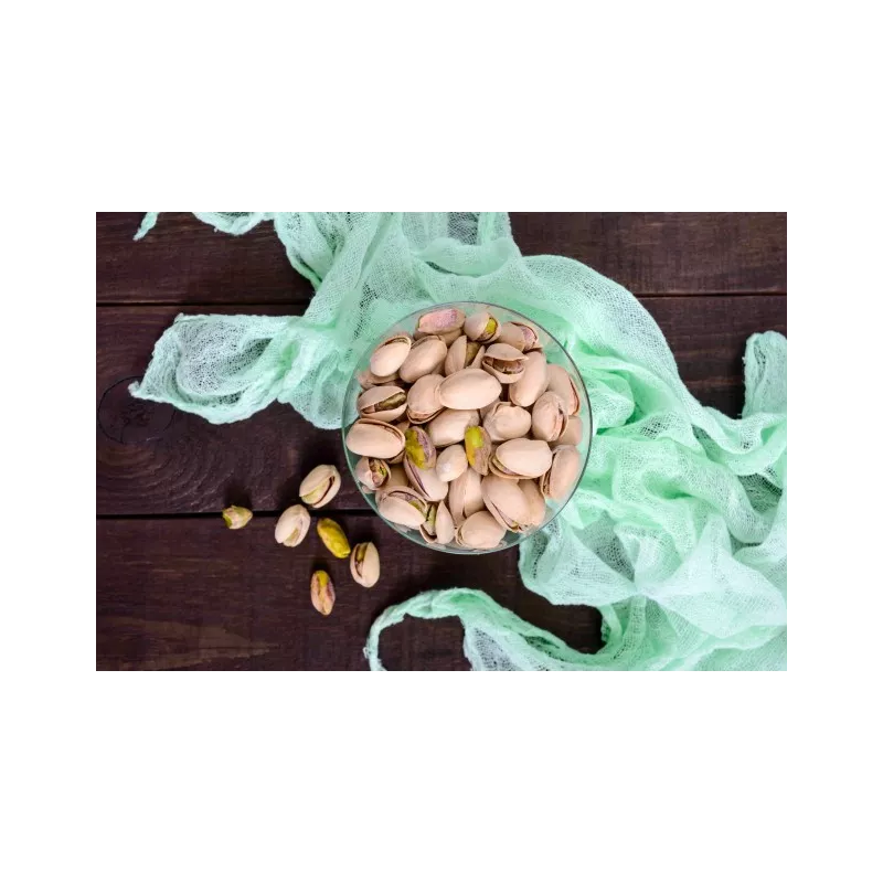 Organic pistachios PDO from Aegina in shell roasted and unsalted