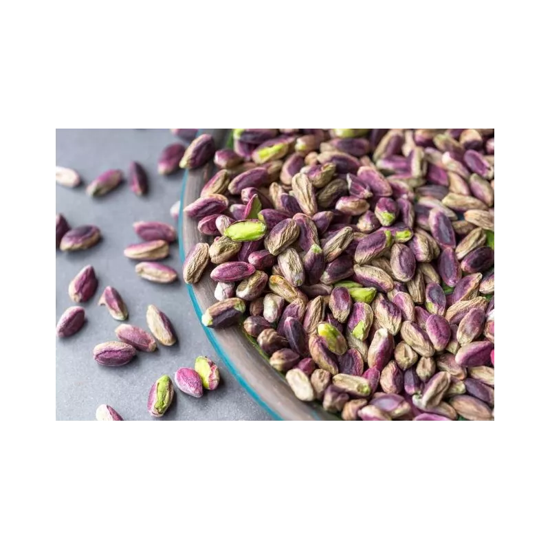 Pistaches bio décortiquées AOP d'Egine en Grèce