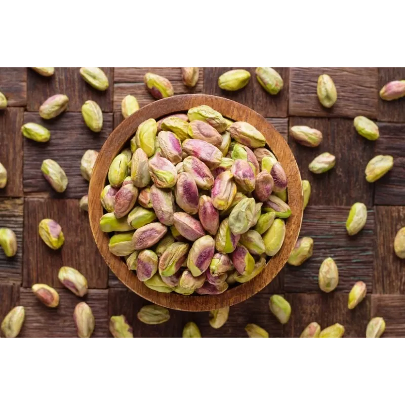 Pistaches bio décortiquées AOP d'Egine en Grèce