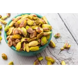 Pistaches bio décortiquées AOP d'Egine en Grèce