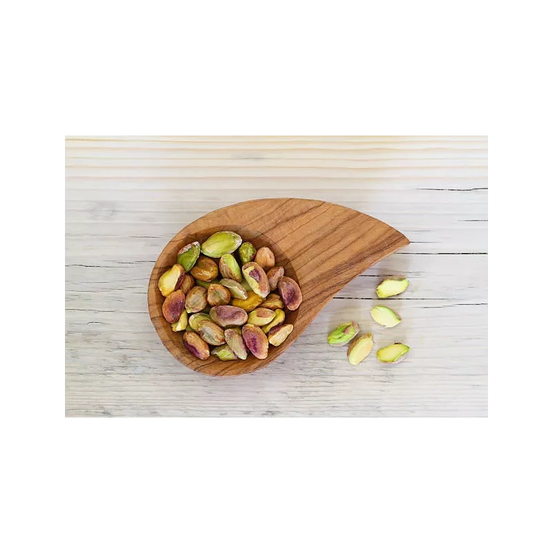 Pistaches bio décortiquées AOP d'Egine en Grèce