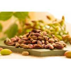 Organic shelled pistachios PDO from Aegina in Greece