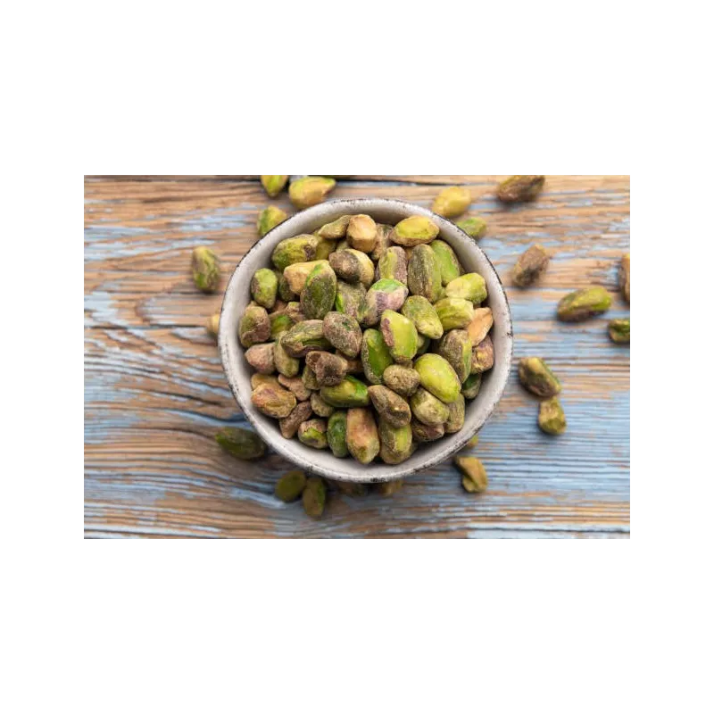 Pistaches bio décortiquées AOP d'Egine en Grèce