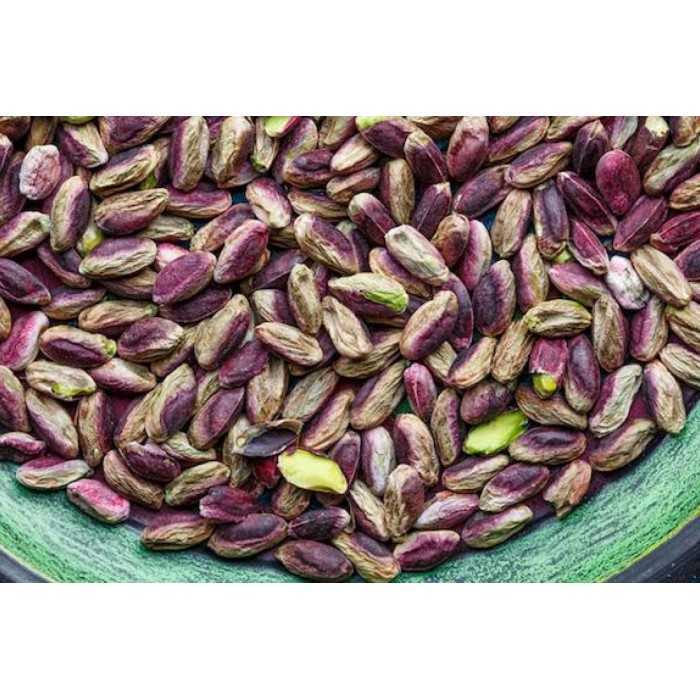 Organic shelled pistachios PDO from Aegina in Greece