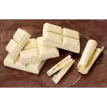 Tablette de chocolat blanc fruité vegan & fairtrade spécial Hallowe...