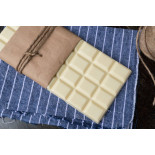 Tablette de chocolat blanc fruité vegan & fairtrade spécial Hallowe...