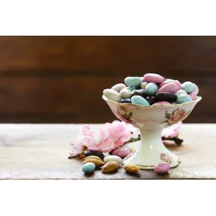 Amandes au chocolat multicolore naturel de France - Direct producteur