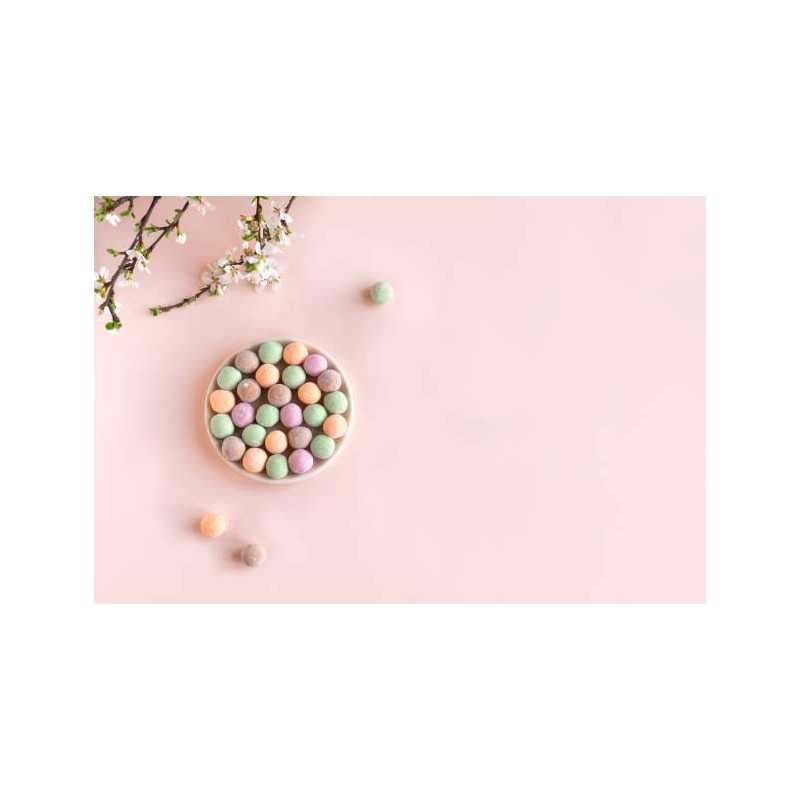 Natural multi-colored chocolate almonds from France - Direct from t...