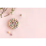 Natural multi-colored chocolate almonds from France - Direct from t...
