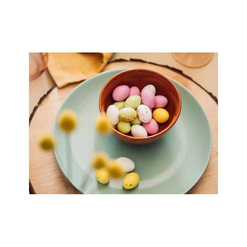 Natural multi-colored chocolate almonds from France - Direct from t...