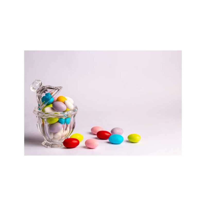 Amandes au chocolat multicolore naturel de France - Direct producteur