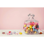 Natural multi-colored chocolate almonds from France - Direct from t...