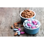 Amandes au chocolat multicolore naturel de France - Direct producteur