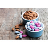 Natural multi-colored chocolate almonds from France - Direct from t...