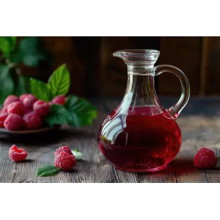 Organic raspberry vinegar made in France - Direct producer