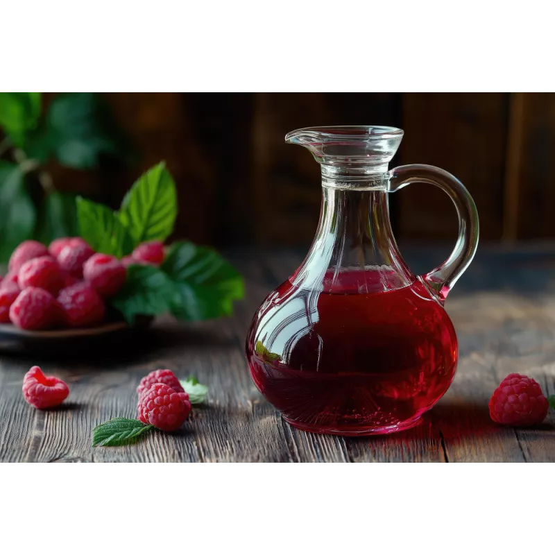 Organic raspberry vinegar made in France - Direct producer Organic raspberry vinegar made in France - Direct producer