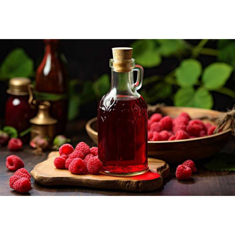 Organic raspberry vinegar made in France - Direct producer