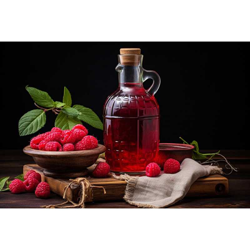 Organic raspberry vinegar made in France - Direct producer