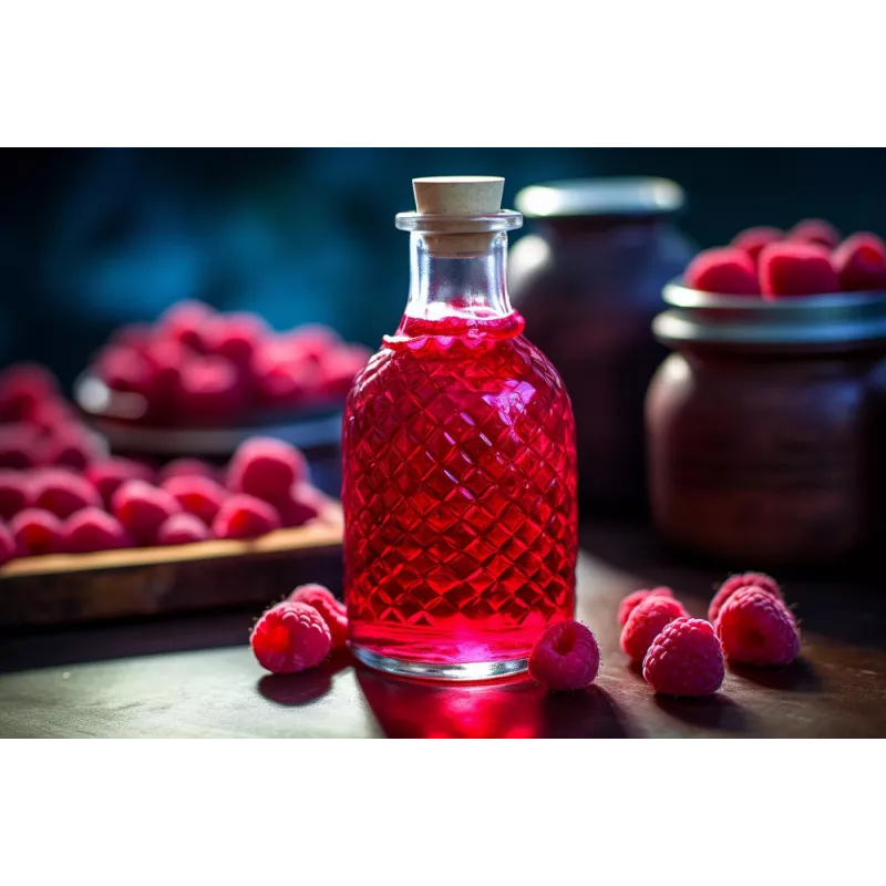 Organic raspberry vinegar made in France - Direct producer