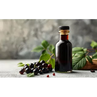 Organic blackcurrant vinegar made in France - Direct producer