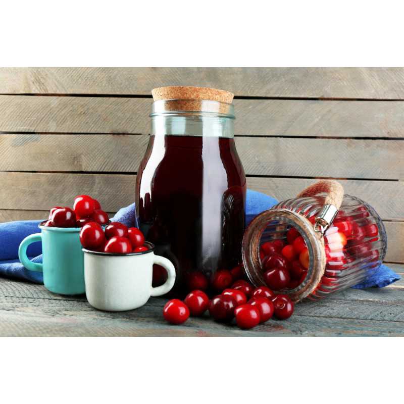 Organic vinegar cherries from Céret made in France - Direct producer