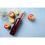 Organic cider vinegar refined in oak barrels made in France - Direc...