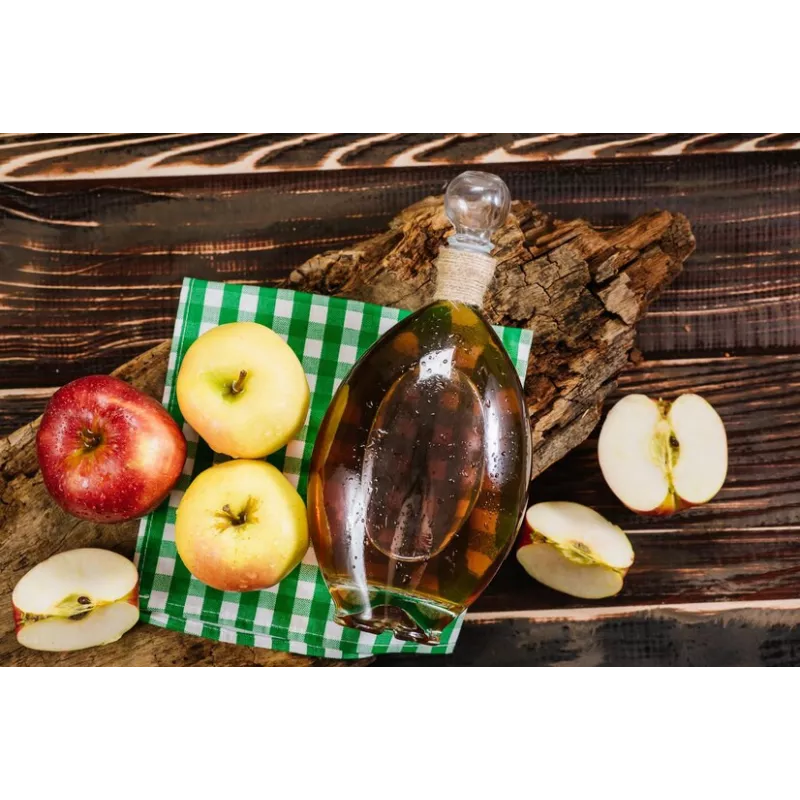 Organic cider vinegar refined in oak barrels made in France - Direc...