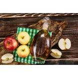 Organic cider vinegar refined in oak barrels made in France - Direc...