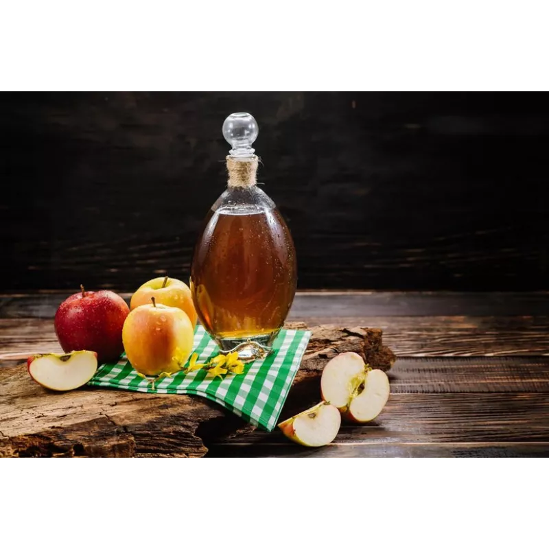Organic cider vinegar refined in oak barrels made in France - Direc...