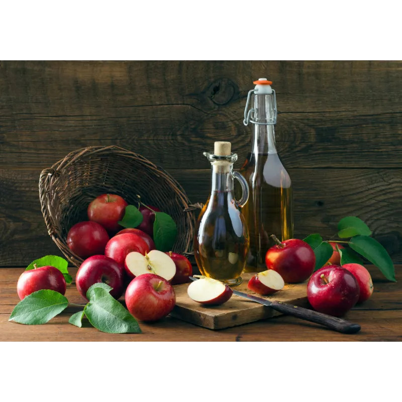 Organic cider vinegar refined in oak barrels made in France - Direc...