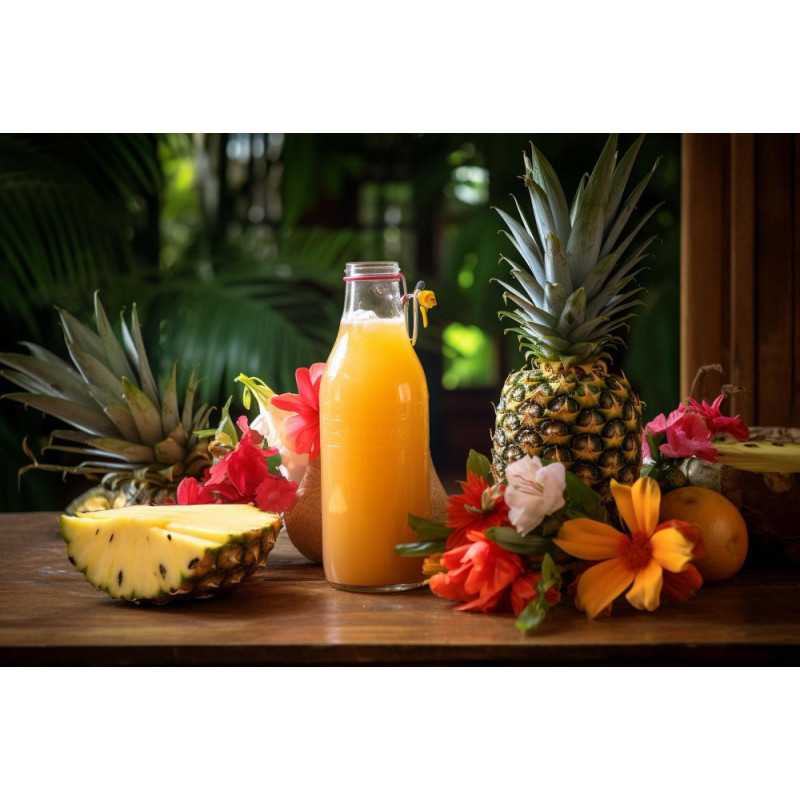 Organic pineapple vinegar Made in France - Direct producer