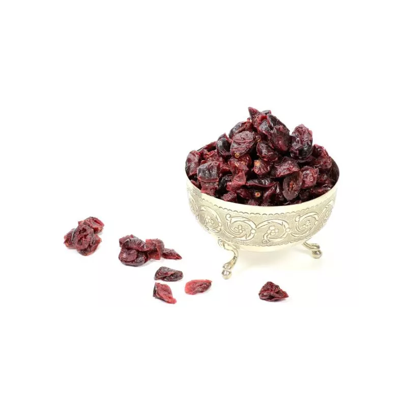 Organic dried cranberries from Canada (half)