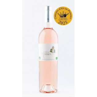 Organic Rosé Wine Château Montaurone AOP Coteaux d'Aix en Provence