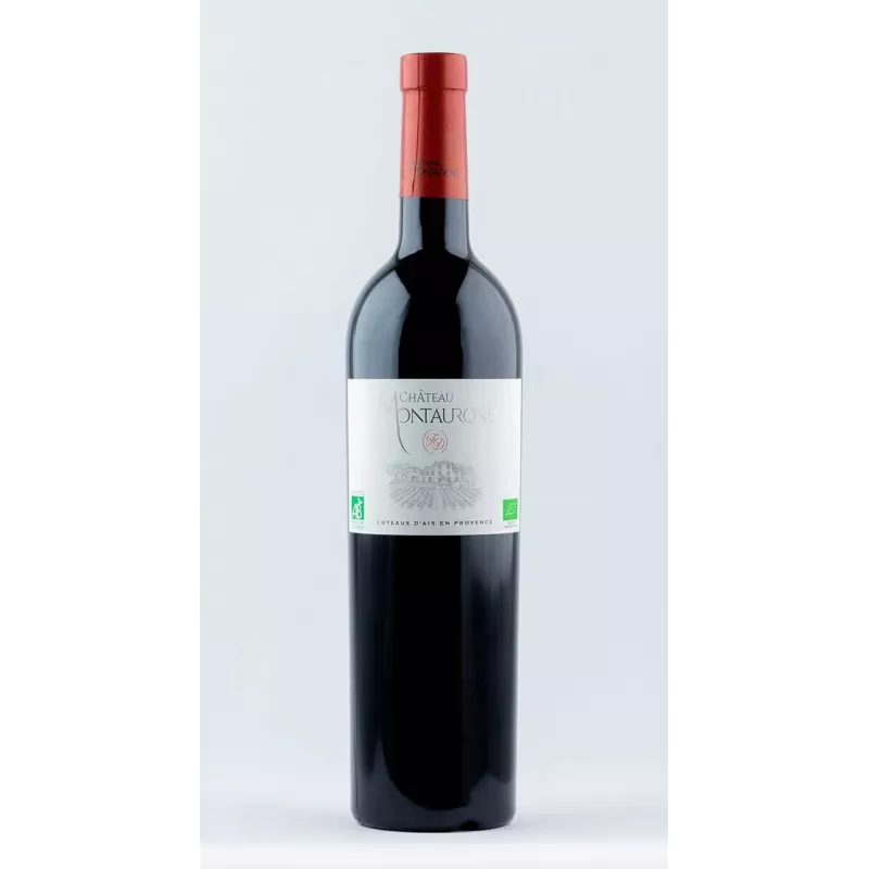 Organic Red Wine Château Montaurone AOP Coteaux d'Aix en Provence Organic Red Wine Château Montaurone AOP Coteaux d'Aix en Provence