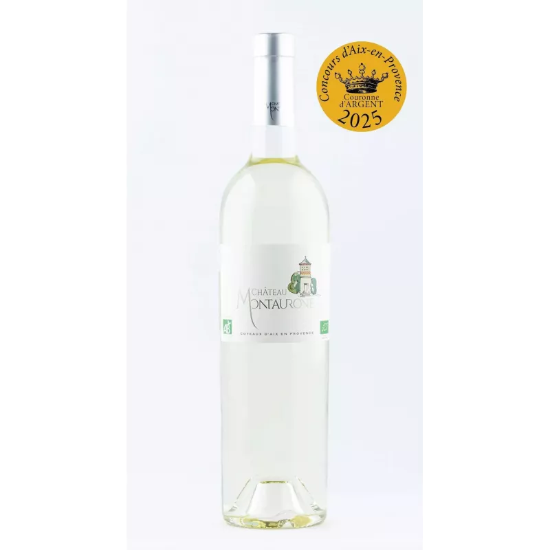 Vin Blanc BIO Château Montaurone AOP Coteaux d'Aix en Provence Vin Blanc BIO Château Montaurone AOP Coteaux d'Aix en Provence
