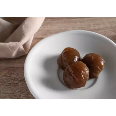 8 Marrons glacés Nature – Gourmandise artisanale de Provence