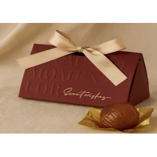 Coffret Signature HECOSFAIR – 8 Marrons Glacés Alcools Fins & Chocolat
