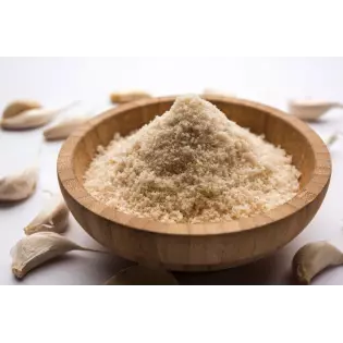 Organic garlic in semolina from France