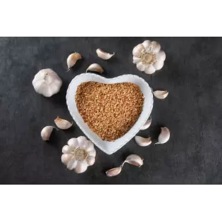 Organic smoked garlic from France