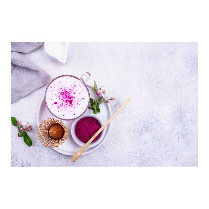 Organic pink Matcha or red dragon fruit or pitaya powder From Vietnam