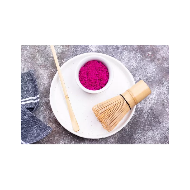 Matcha rose Bio ou poudre de fruit du dragon rouge ou pitaya bio d'...