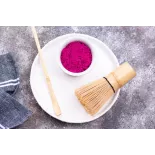 Matcha rose Bio ou poudre de fruit du dragon rouge ou pitaya bio d'...