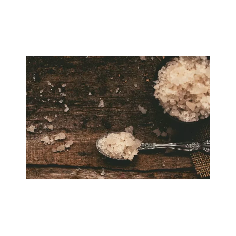 Beechwood smoked Maldon salt flake in England
