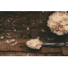 Beechwood smoked Maldon salt flake in England