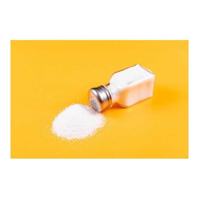 Coarse Salt from the Kalahari Desert in South Africa