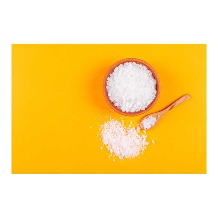 Coarse Salt from the Kalahari Desert in South Africa